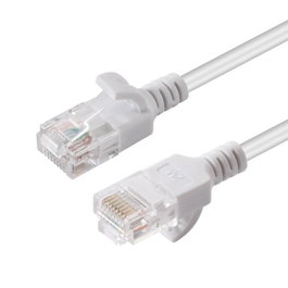 MicroConnect Câble réseau CAT6 U/UTP Slim 10m Blanc