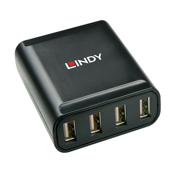 Lindy - Extender USB 2.0 4 ports, jusqu'à 60m - Pour périphériques USB via câble réseau Cat.5e/6 - Solution Plug & Play