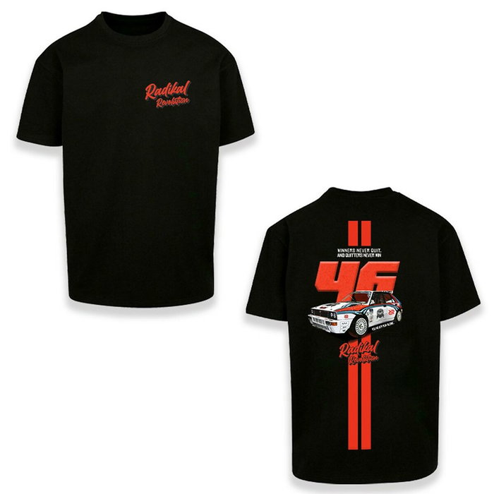 Radikal Revolution T-shirt Winners Never Quit Noir M