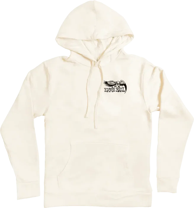 Ernie Ball Sudadere Ernie Ball Eagle Fleece Crème - M Sweat à capuche