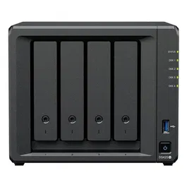 Synology DS425+ Serveur NAS 4 baies Intel Celeron J4125 2 Go DDR4, solution de stockage réseau avec connexion 2,5 GbE