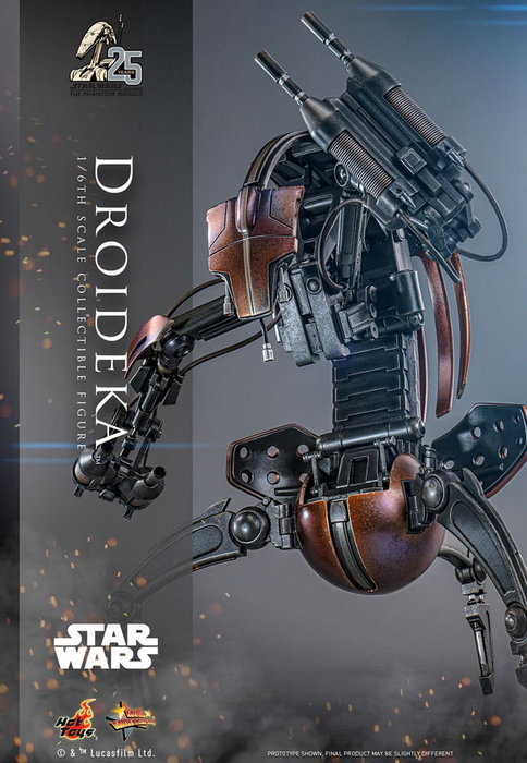 Star Wars Episode I figurine Movie Masterpiece 1/6 Droideka 27 cm Star Wars Episode I figurine Movie Masterpiece 1/6 Droideka 27 cm