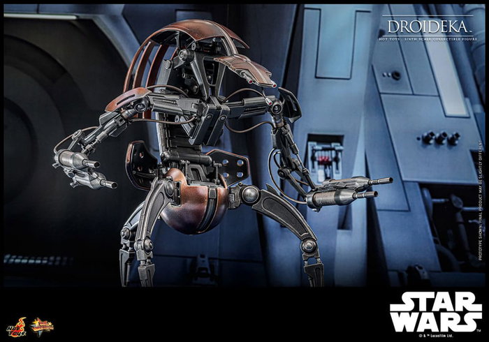 Star Wars Episode I figurine Movie Masterpiece 1/6 Droideka 27 cm Star Wars Episode I figurine Movie Masterpiece 1/6 Droideka 27 cm