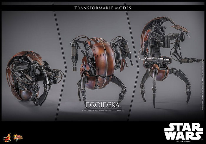 Star Wars Episode I figurine Movie Masterpiece 1/6 Droideka 27 cm Star Wars Episode I figurine Movie Masterpiece 1/6 Droideka 27 cm