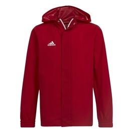 Veste de Sport pour Enfants Adidas Entrada 22 Kids Rouge