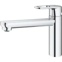 Grohe Mitigeur de Cuisine Monocommande Start Flow Chromé avec Mousseur Economique d'Eau 31691000 - Robinet pour Évier - Rotation 140°