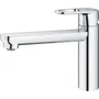 Grohe Mitigeur de Cuisine Monocommande Start Flow Chromé avec Mousseur Economique d'Eau 31691000 - Robinet pour Évier - Rotation 140°