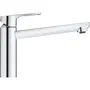 Grohe Mitigeur de Cuisine Monocommande Start Flow Chromé avec Mousseur Economique d'Eau 31691000 - Robinet pour Évier - Rotation 140°