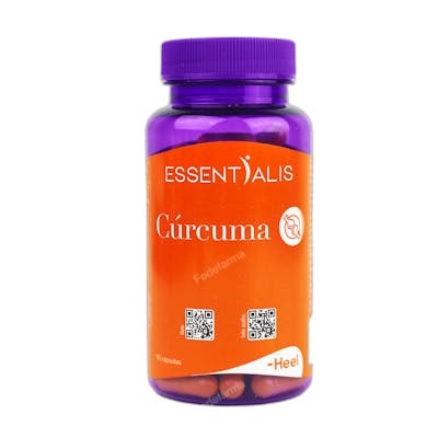 Heel Essentialis Curcuma - Complément alimentaire 90 capsules avec Curcumine, Vitamine D3, Gingembre et Poivre noir pour les articulations et os Heel Essentialis Curcuma - Complément alimentaire 90 capsules avec Curcumine, Vitamine D3, Gingembre et Poivre noir pour les articulations et os