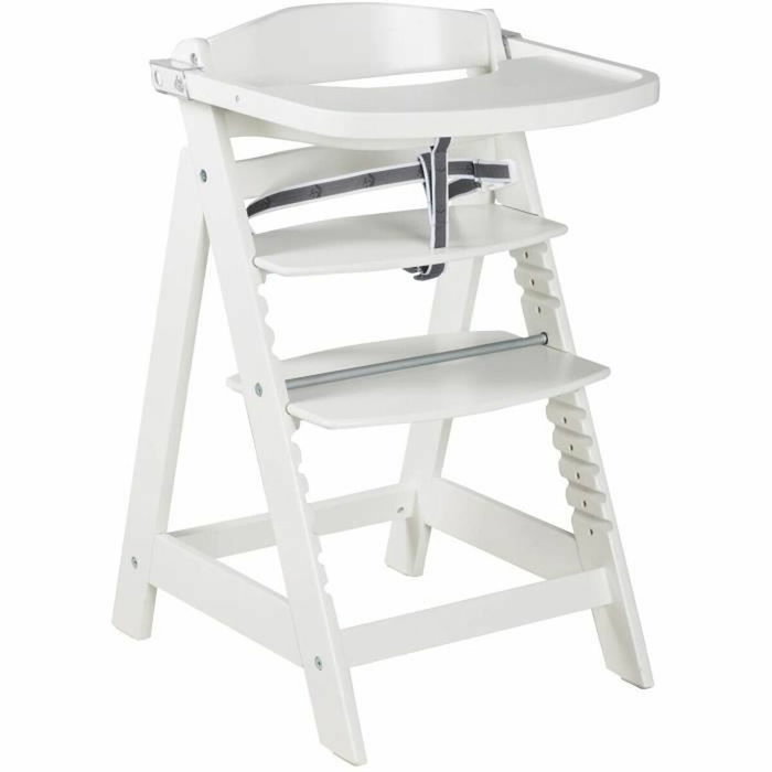 ROBA Chaise haute évolutive Sit Up Click & Fun en bois laqué blanc ROBA Chaise haute évolutive Sit Up Click & Fun en bois laqué blanc