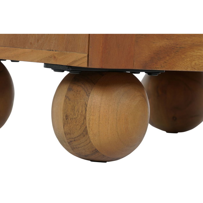 Table de Nuit DKD Home Decor Marron Acacia 50 x 40 x 53 cm