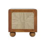 Table de Nuit DKD Home Decor Marron Acacia 50 x 40 x 53 cm
