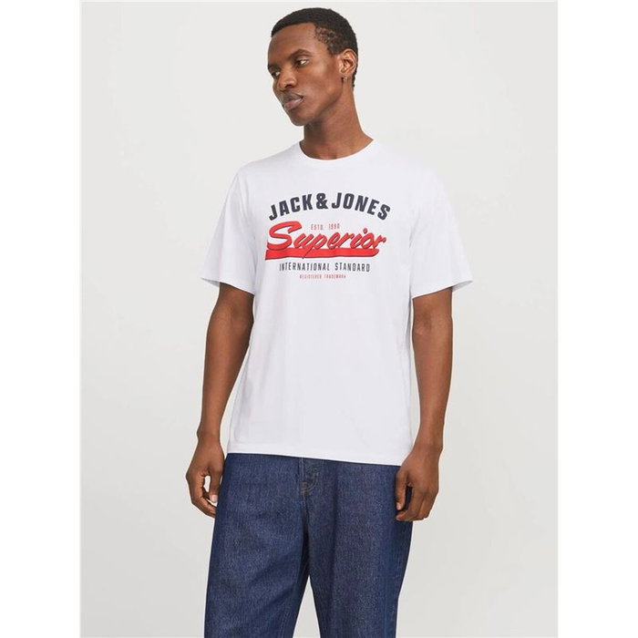T-shirt à manches courtes homme Jack & Jones 12268267-C-N100