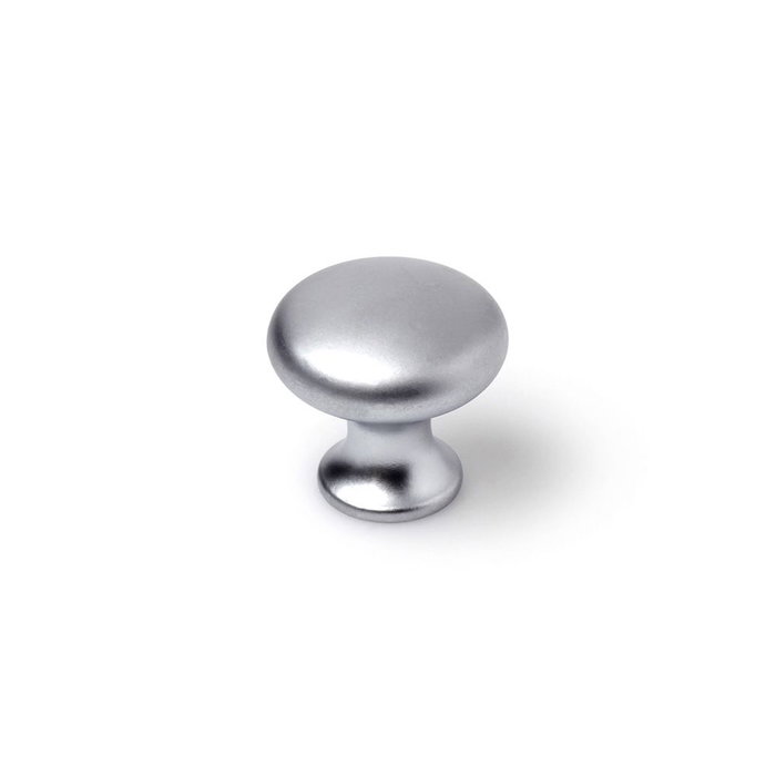 Rei Poignée de meuble modèle 760 en zamak finition chrome mat Ø25 mm blister 4 unités Rei Poignée de meuble modèle 760 en zamak finition chrome mat Ø25 mm blister 4 unités