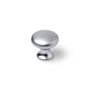 Rei Poignée de meuble modèle 760 en zamak finition chrome mat Ø25 mm blister 4 unités