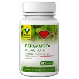 RAAB VITALFOOD Bergamota-Alcachofa 100 capsules
