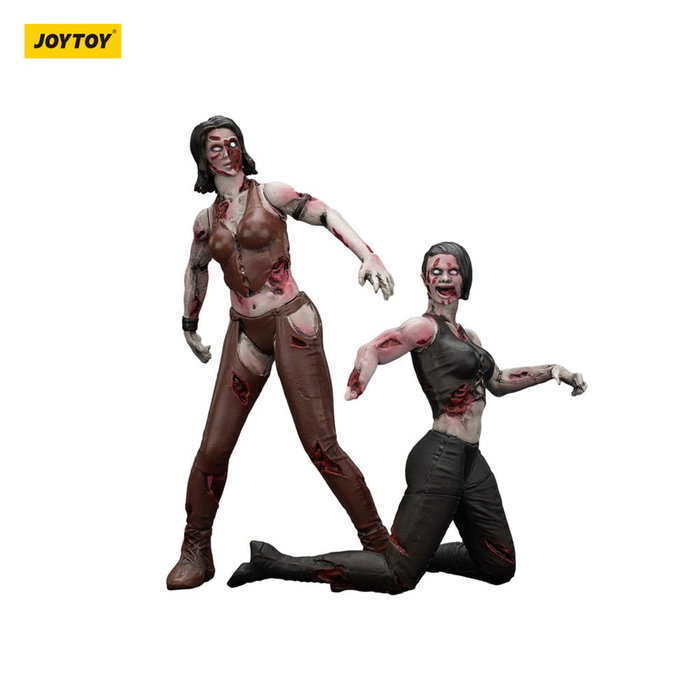 Zombie pack 2 figurines Dark Source Female wrestlers 8 cm Zombie pack 2 figurines Dark Source Female wrestlers 8 cm
