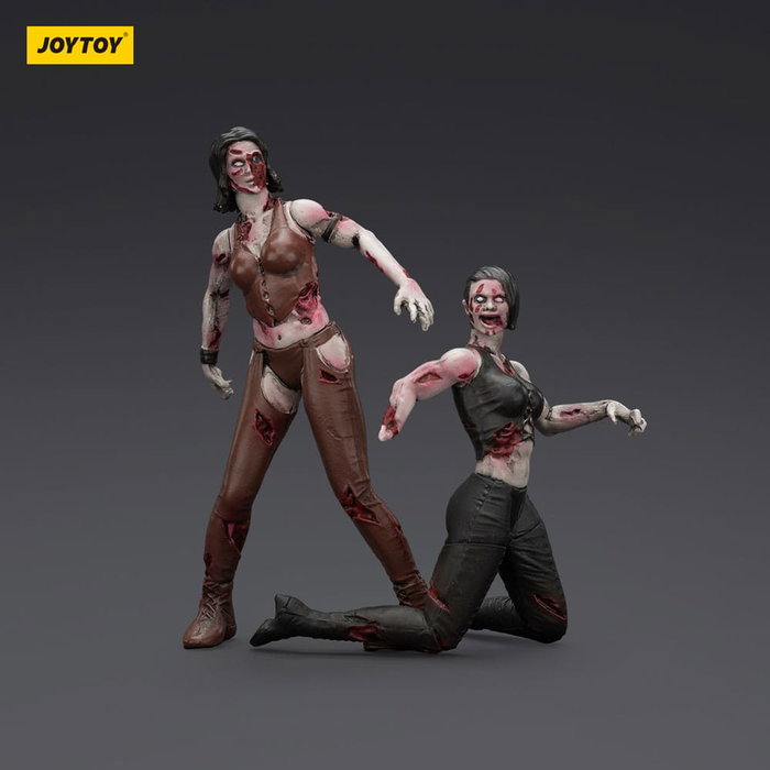 Zombie pack 2 figurines Dark Source Female wrestlers 8 cm Zombie pack 2 figurines Dark Source Female wrestlers 8 cm