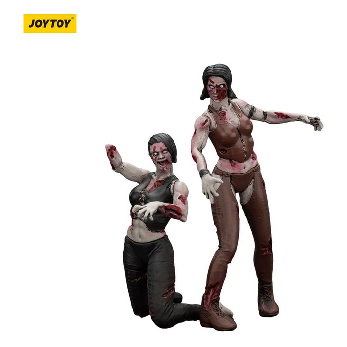 Zombie pack 2 figurines Dark Source Female wrestlers 8 cm Zombie pack 2 figurines Dark Source Female wrestlers 8 cm