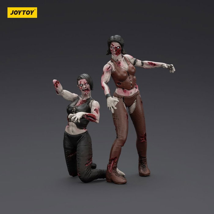 Zombie pack 2 figurines Dark Source Female wrestlers 8 cm Zombie pack 2 figurines Dark Source Female wrestlers 8 cm