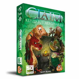 Sd games Claim Renforts: Mercenaires Expansion de jeu de cartes de stratégie Edition PEGI 10