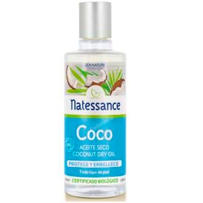 NATESSANCE Huile Sèche de Coco Protectrice 100ml Bio NATESSANCE Huile Sèche de Coco Protectrice 100ml Bio