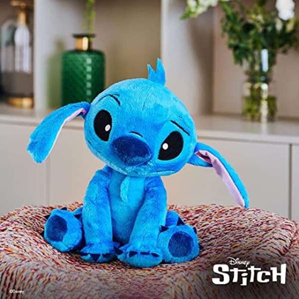 Smoby Peluche Stitch 50 cm - Peluche de 50 cm en textile - Recommandé de 0 mois à 99 ans
