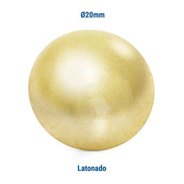 HEICO Tachuela Lisa Hierro Ø20 Acabado Latonado (Set de 100)