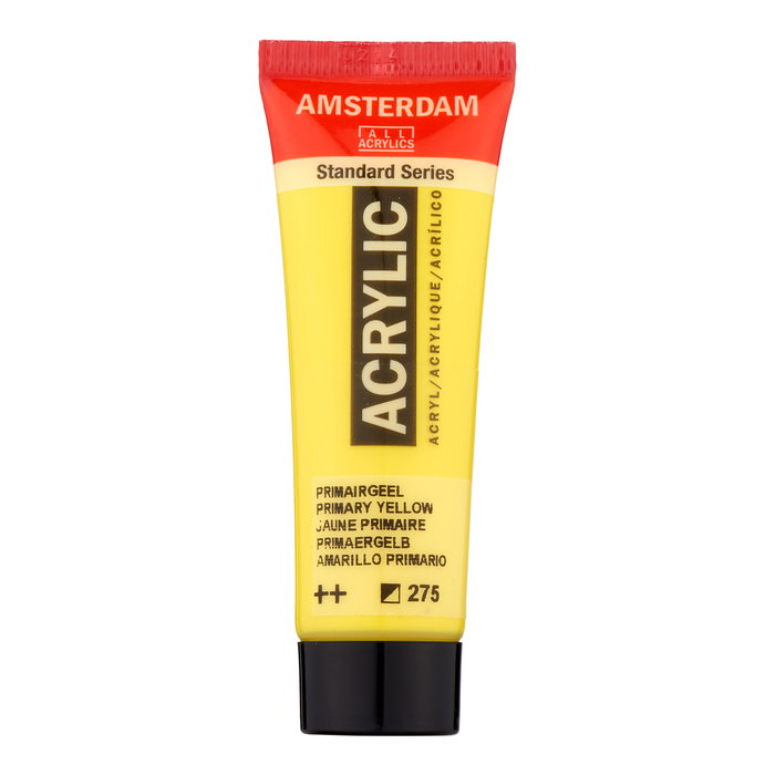 Amsterdam Standard Series Peinture Acrylique Jaune Primaire 20 ml Amsterdam Standard Series Peinture Acrylique Jaune Primaire 20 ml