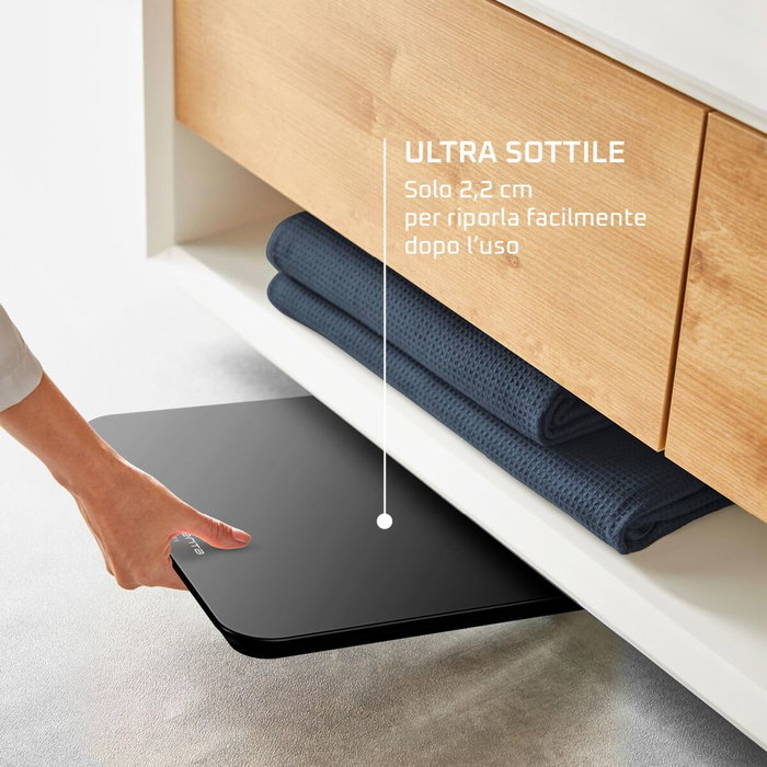 Balance Numérique de Salle de Bain Rowenta BS1800V0 Noir Verre trempé 160 kg