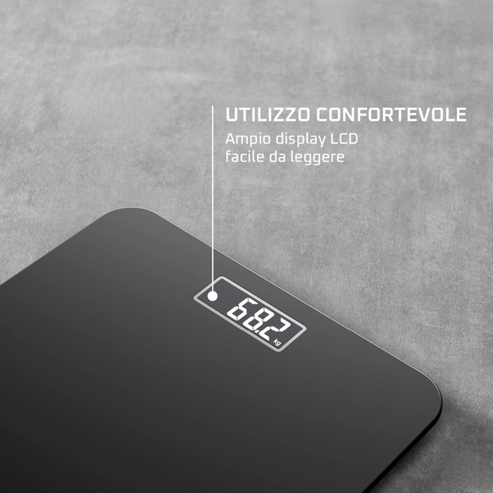 Balance Numérique de Salle de Bain Rowenta BS1800V0 Noir Verre trempé 160 kg