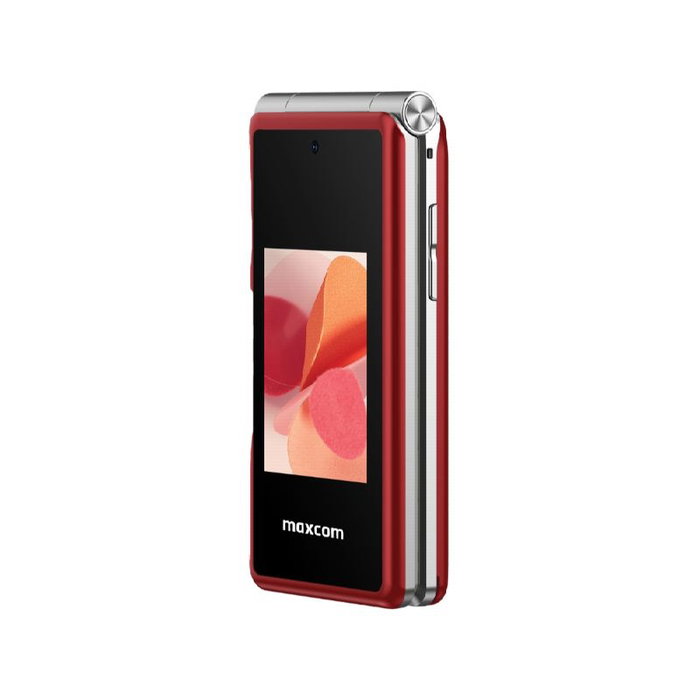 MAXCOM Téléphone mobile 4G avec double écran 3,5 + 2,4 pouces et SOS