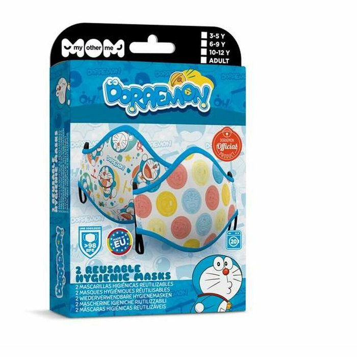 Masque en tissu hygiénique réutilisable My Other Me Doraemon Premium 10-12 Ans Masque en tissu hygiénique réutilisable My Other Me Doraemon Premium 10-12 Ans