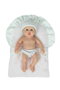 Muñecas Arias Muñeca Real Reborn Arias Alina 22 cm, Corps Silicone, Fille