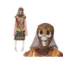 BigBuy Home Décoration d'Halloween Gladiateur Squelette 40 cm