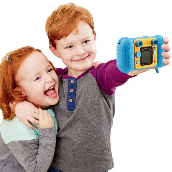 VTech Kidizoom Fun - Appareil photo numérique 9 en 1 pour enfants, en français, couleur bleue VTech Kidizoom Fun - Appareil photo numérique 9 en 1 pour enfants, en français, couleur bleue
