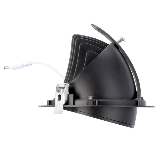 Spot Downlight LED 40W 4000Lm 4200ºK Orientable UGR17 Noir Spot Downlight LED 40W 4000Lm 4200ºK Orientable UGR17 Noir