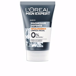 L'Oréal Paris MEN EXPERT MAGNESIUM DEFENSE Gel Nettoyant Visage Peau Sensible 100 ml