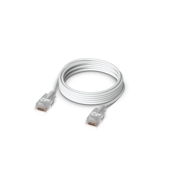 Ubiquiti UniFi Etherlighting Câble patch 2,5 mm, 2 m, Blanc