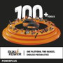 Dual Power Tronçonneuse à Batterie POWDPG7576 40V - Guide 350 mm