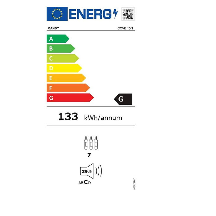 Bar à Vins Candy CCVB 15/1 Noir