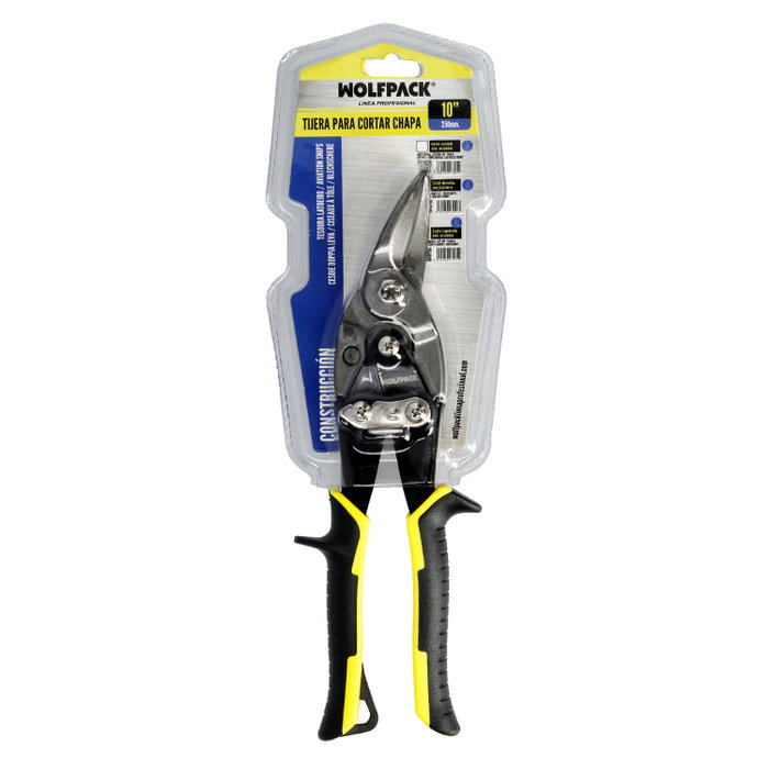 WOLFPACK LINEA PROFESIONAL Tijera de tôlerie pour coupe droite 250 mm WOLFPACK LINEA PROFESIONAL Tijera de tôlerie pour coupe droite 250 mm