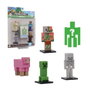 Bizak Toppeez Figure Minecraft Édition spéciale - Pack de 5 figurines de 5 cm - Modèles assortis - Version espagnole