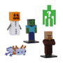 Bizak Toppeez Figure Minecraft Édition spéciale - Pack de 5 figurines de 5 cm - Modèles assortis - Version espagnole