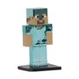 Bizak Toppeez Figure Minecraft Édition spéciale - Pack de 5 figurines de 5 cm - Modèles assortis - Version espagnole