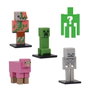 Bizak Toppeez Figure Minecraft Édition spéciale - Pack de 5 figurines de 5 cm - Modèles assortis - Version espagnole