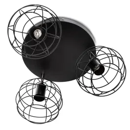 Lampe de Plafond Orientable "Gabbia Due" Aluminium LED GU10 IP20 Référence HO-APL-GU10-017