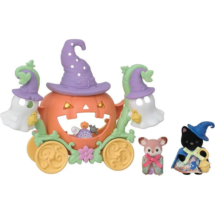 Sylvanian Families Le carrosse citrouille - Mini univers Sylvanian Families Le carrosse citrouille - Mini univers