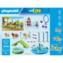 Playmobil 71745 - Aire de jeux pour chiens avec enfant et éducatrice, Set My Life, 61 pièces, Jouet à partir de 4 ans