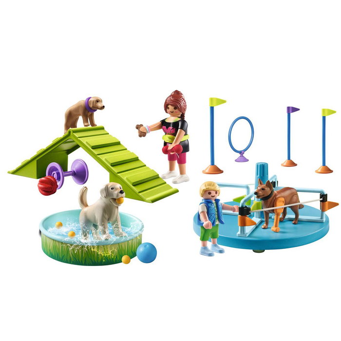 Playmobil Aire de jeux pour chiens My Life 71745